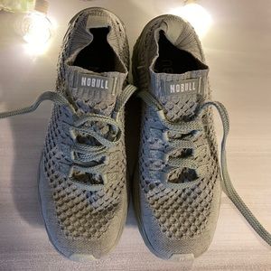 NoBull seafoam reflective knit runner